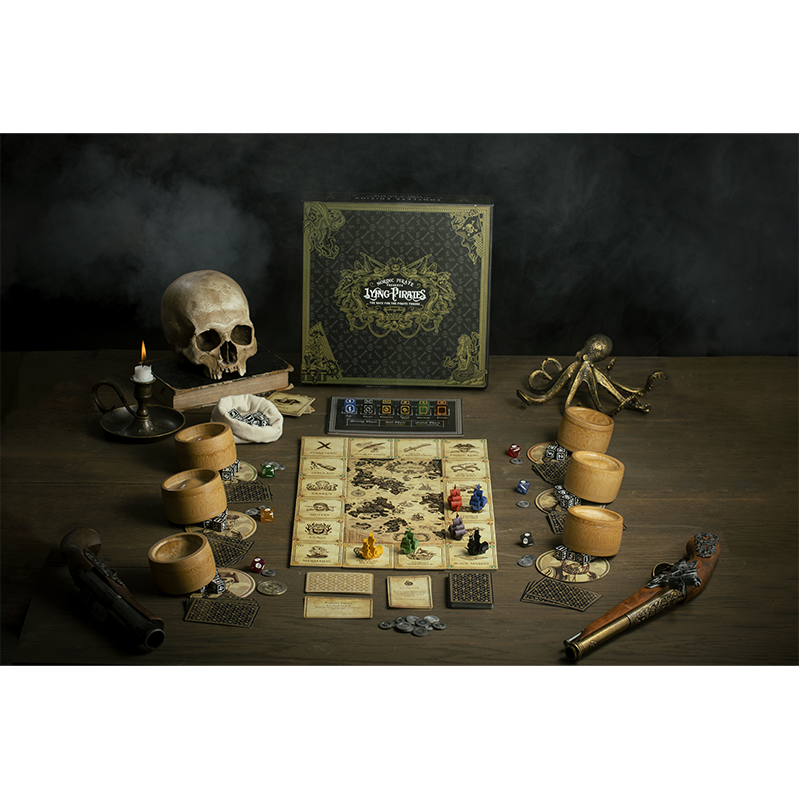 Gamelyn Games Lying Pirates: The Race for the Pirate Throne (Deluxe) Obrázek
