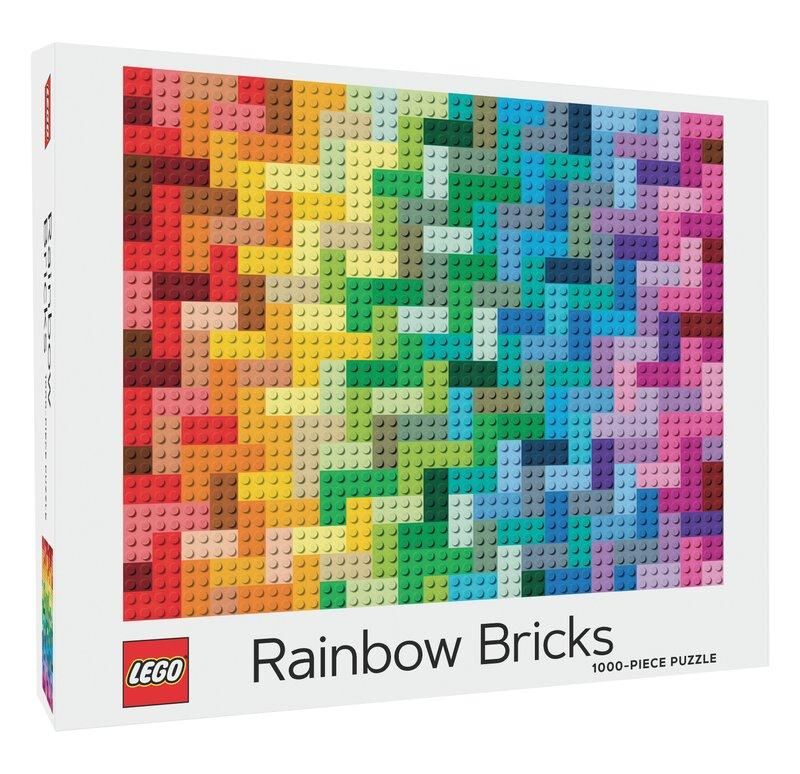 Levně Puzzle LEGO® Chronicle Books Puzzle LEGO® duhové kostky 1000 dílků