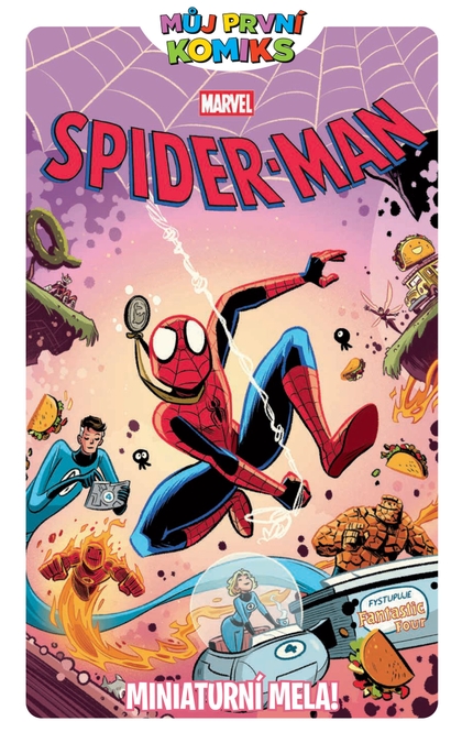 Seqoy (CREW) Můj první komiks: Spider-Man: Miniaturní mela!