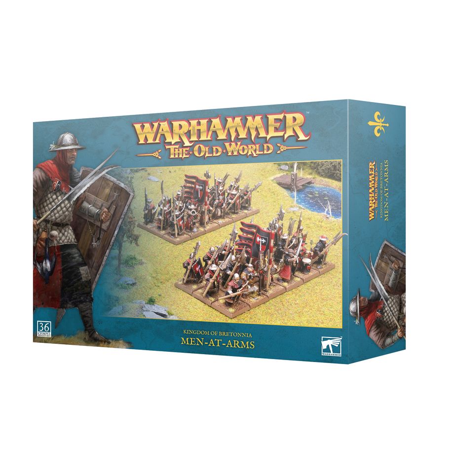 Games Workshop Kingdom of Bretonnia: Men-at-Arms (Warhammer: The Old World)