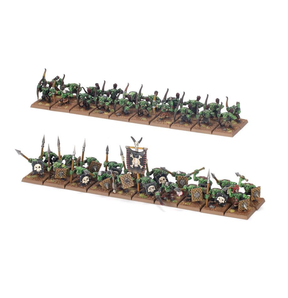 Games Workshop Warhammer: The Old World - Orc & Goblin Tribes -  Goblin Mob Obrázek