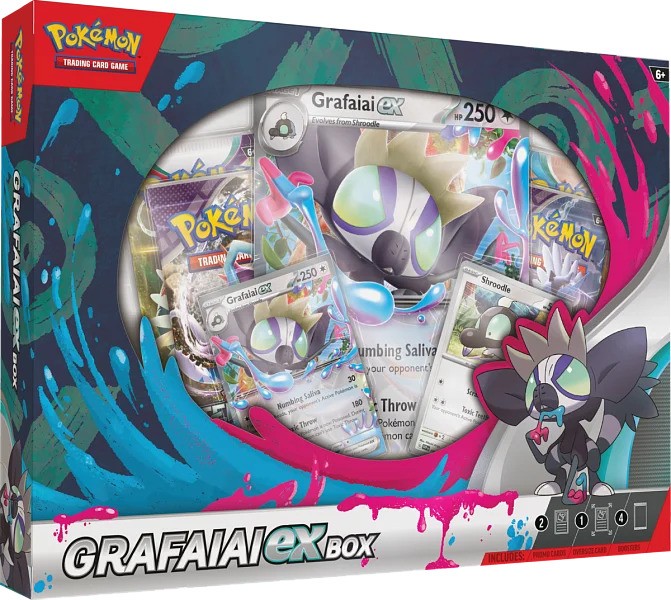 Nintendo Pokémon TCG: Grafaiai ex Box