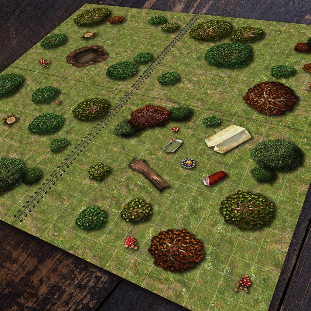 Loke Battle Mats The Terrain Set Build Your Own Battle Map Kit Obrázek