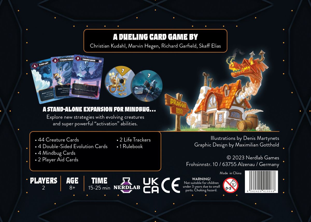 Nerdlab Games Mindbug: Beyond Evolution Obrázek