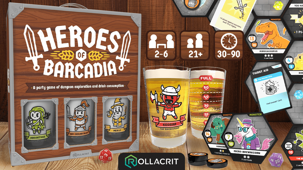Rollacrit Heroes of Barcadia Obrázek