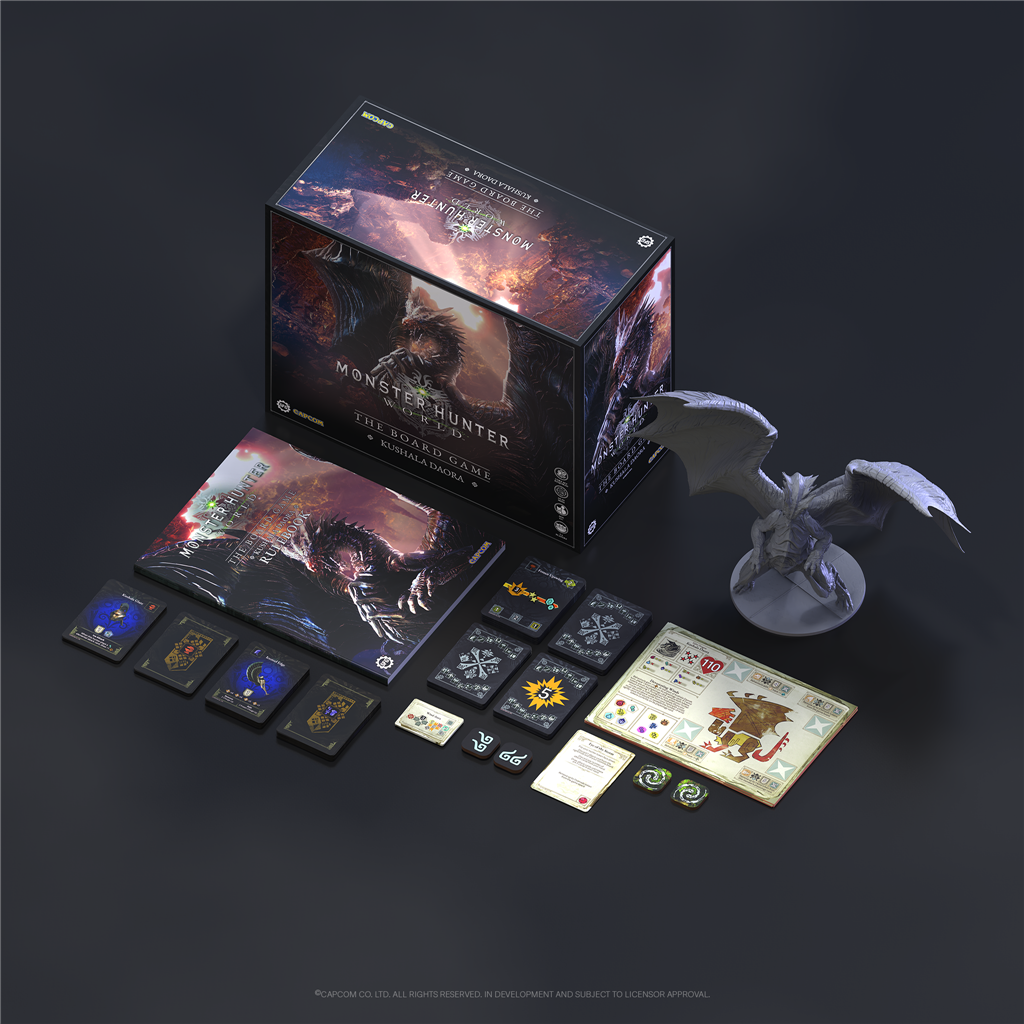 Steamforged Games Ltd. Monster Hunter World: The Board Game – Kushala Daora Expansion