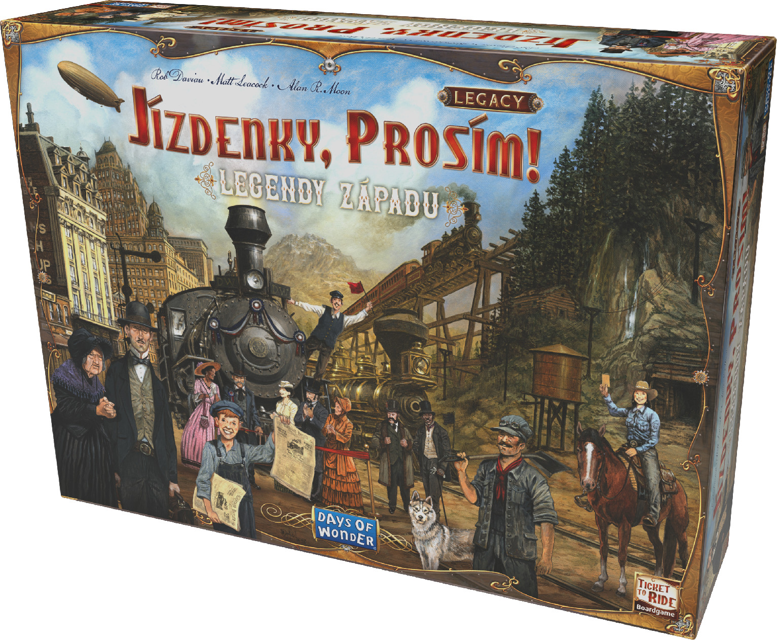 Blackfire CZ Poškozené - Jízdenky, prosím! Legacy: Legendy západu