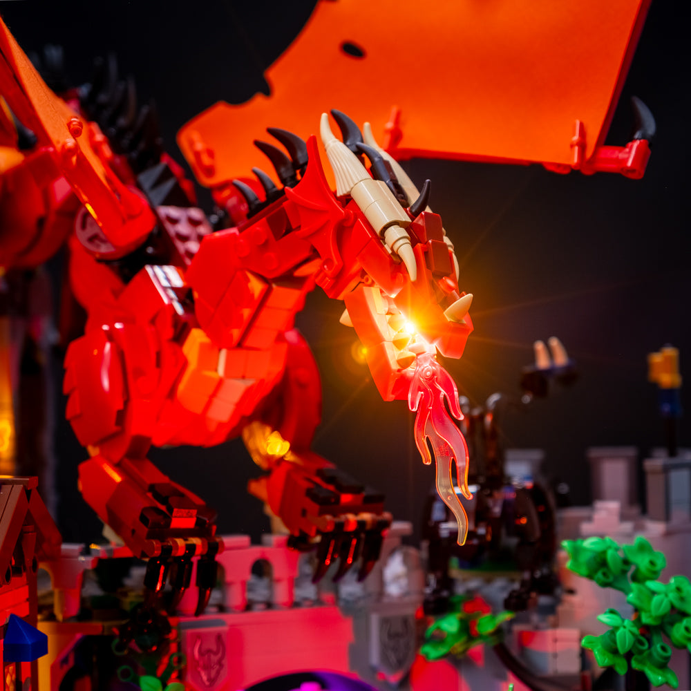 Light my Bricks Sada světel - LEGO Dungeons & Dragons: Red Dragon's Tale 21348 Obrázek