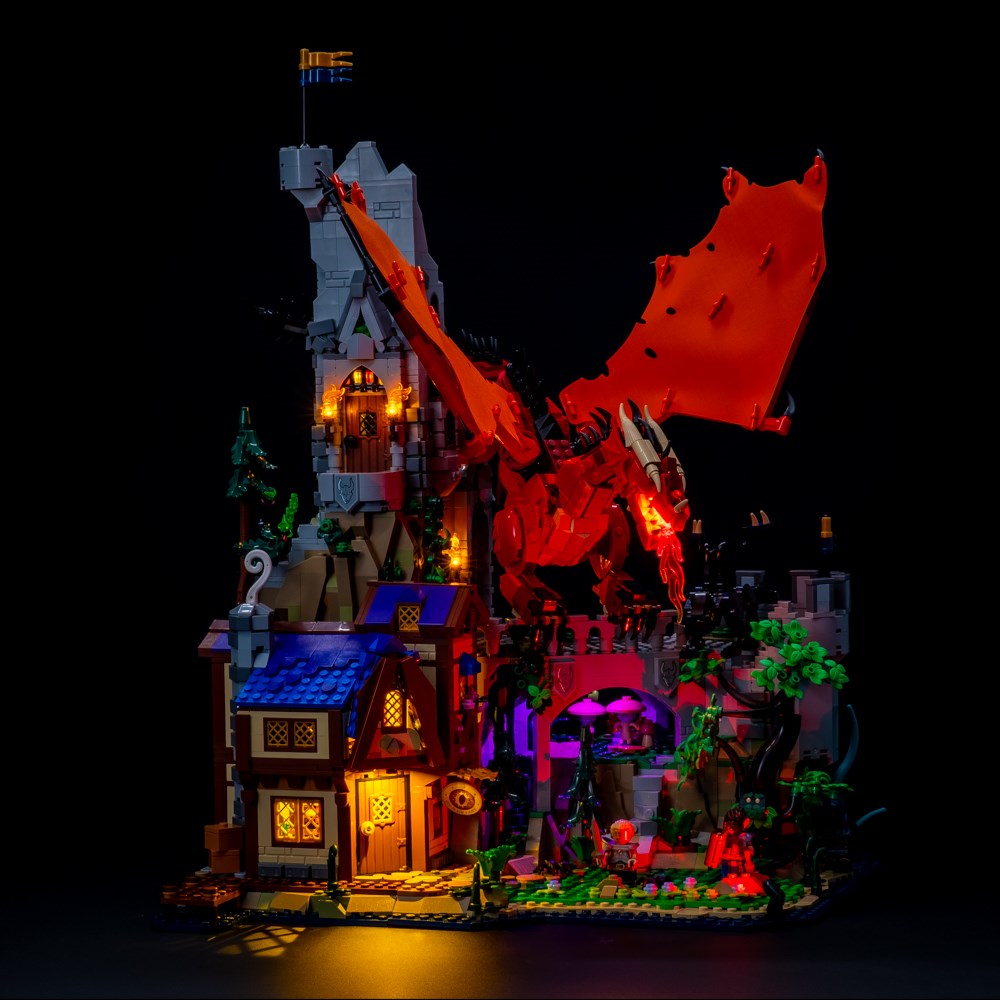 Light my Bricks Sada světel - LEGO Dungeons & Dragons: Red Dragon's Tale 21348