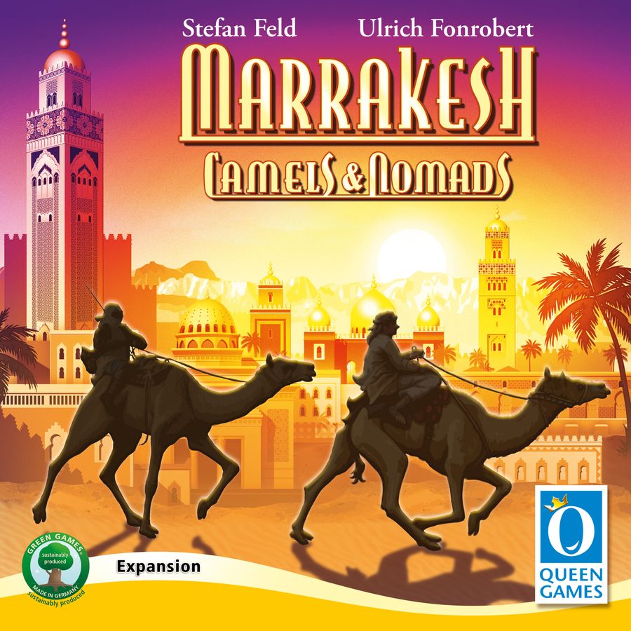 Queen games Marrakesh: Camels & Nomads