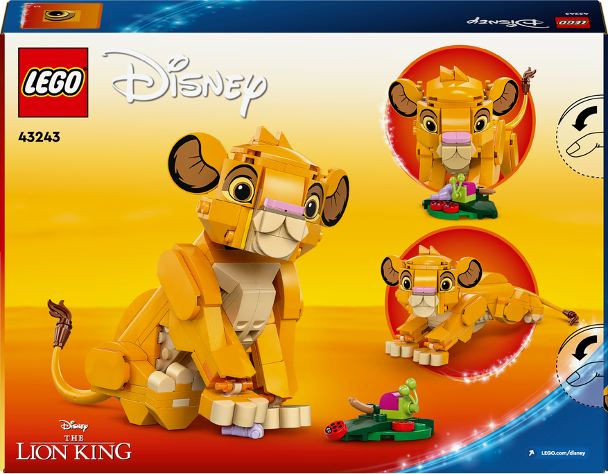 LEGO® Lvíče Simba ze Lvího krále 43243 Obrázek
