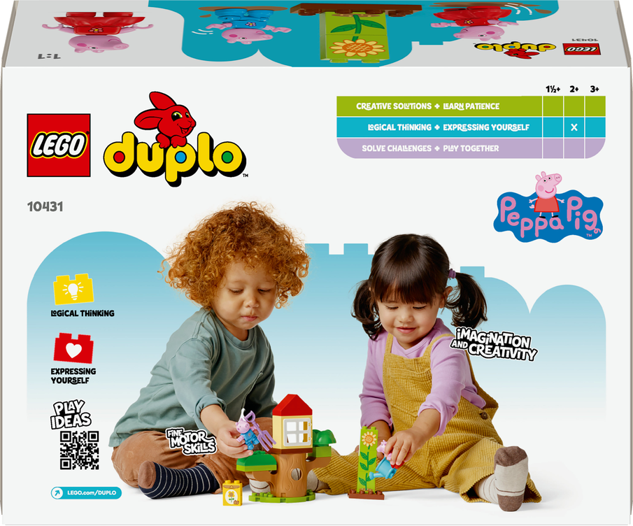 LEGO® Prasátko Peppa – zahrada a dům na stromě 10431 Obrázek