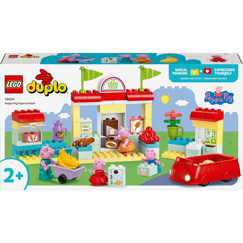 LEGO® Prasátko Peppa a supermarket 10434 Obrázek