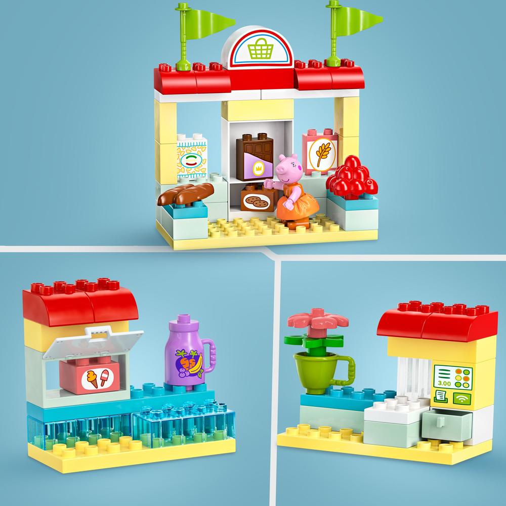 LEGO® Prasátko Peppa a supermarket 10434 Obrázek