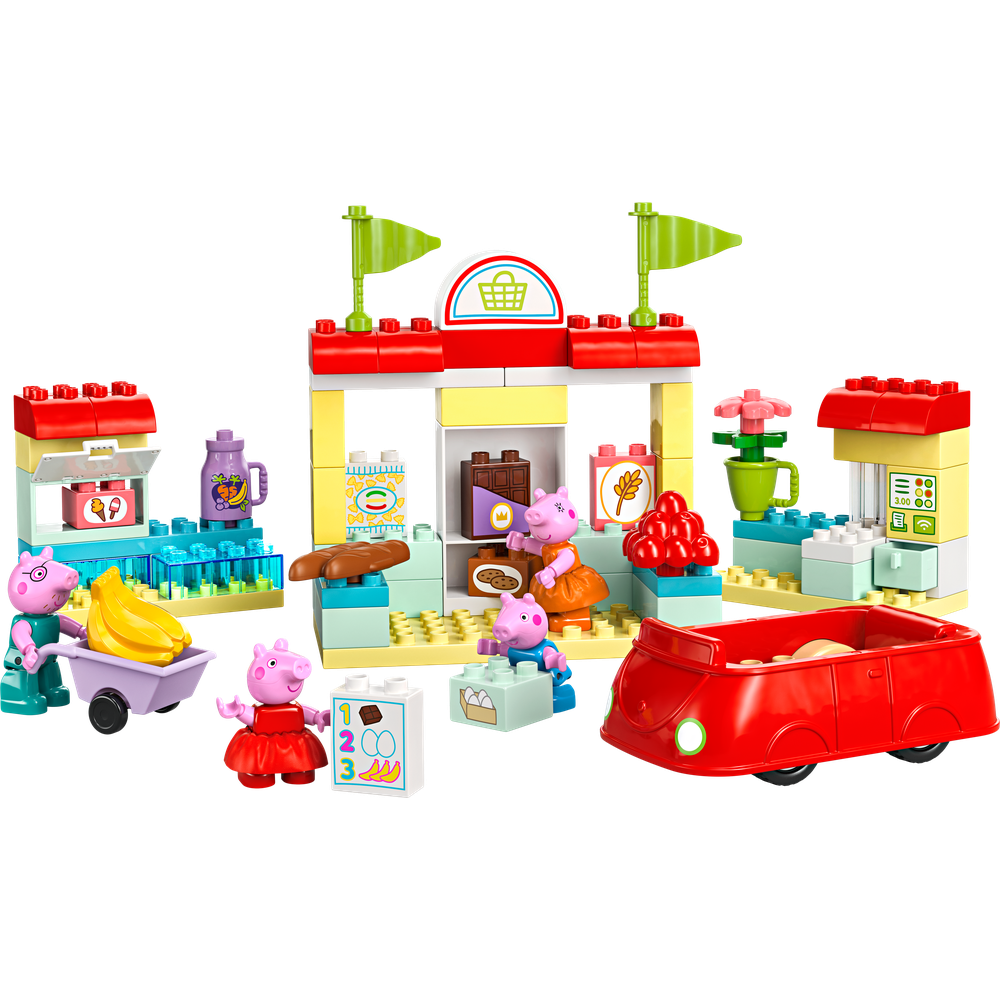 LEGO® Prasátko Peppa a supermarket 10434 Obrázek