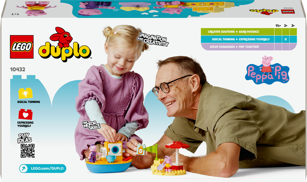 LEGO® Prasátko Peppa a výlet na loďce 10432 Obrázek