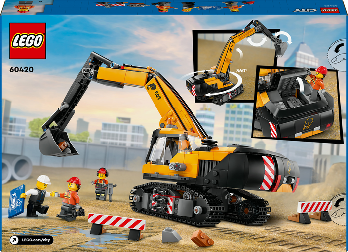 LEGO® Žlutý bagr 60420 Obrázek