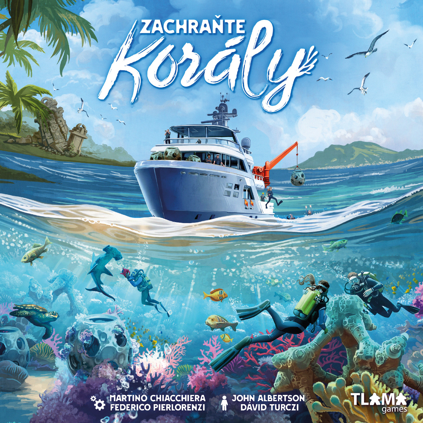 TLAMA games Zachraňte korály + 2 proma ZDARMA Obrázek