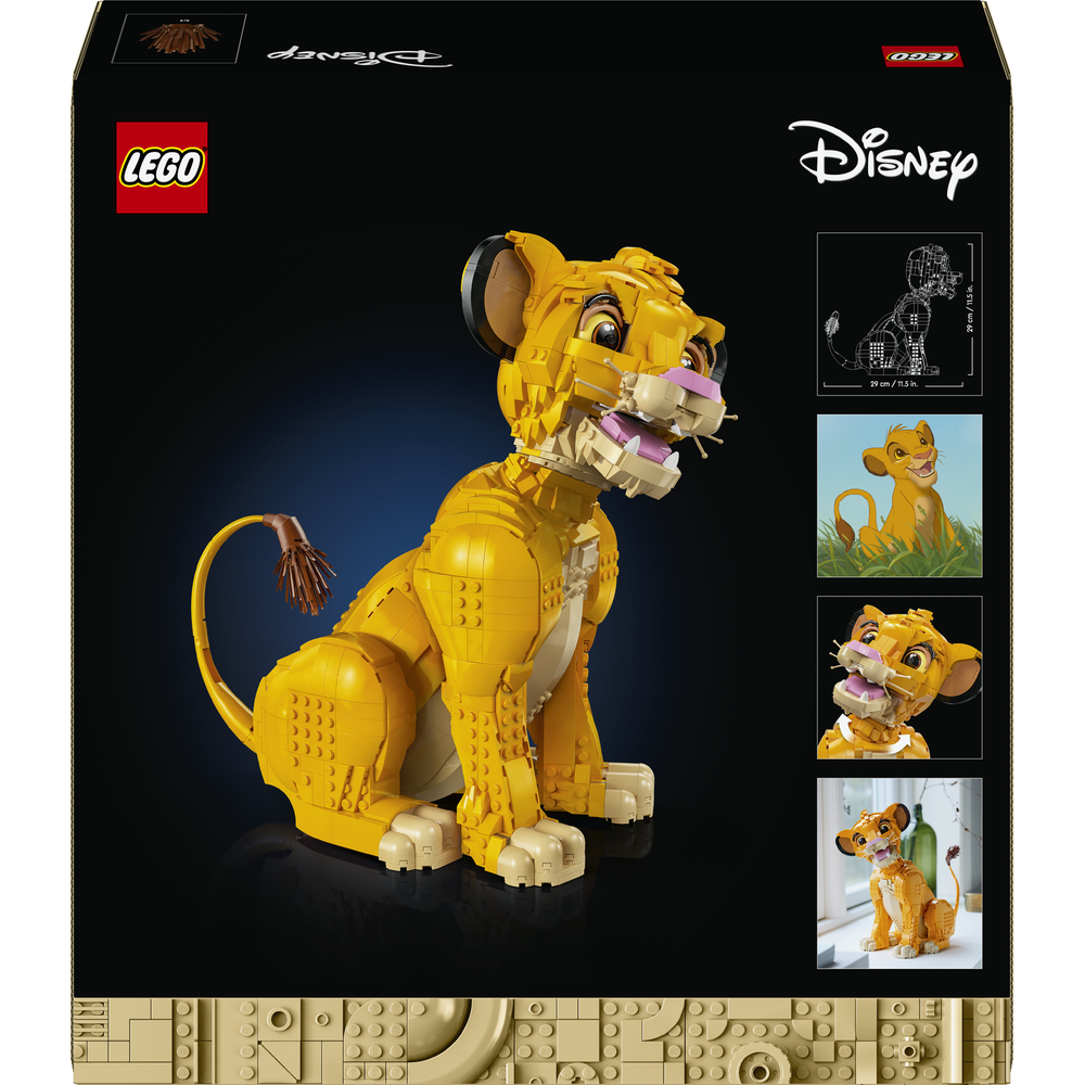 LEGO® Mladý Simba ze Lvího krále 43247 Obrázek