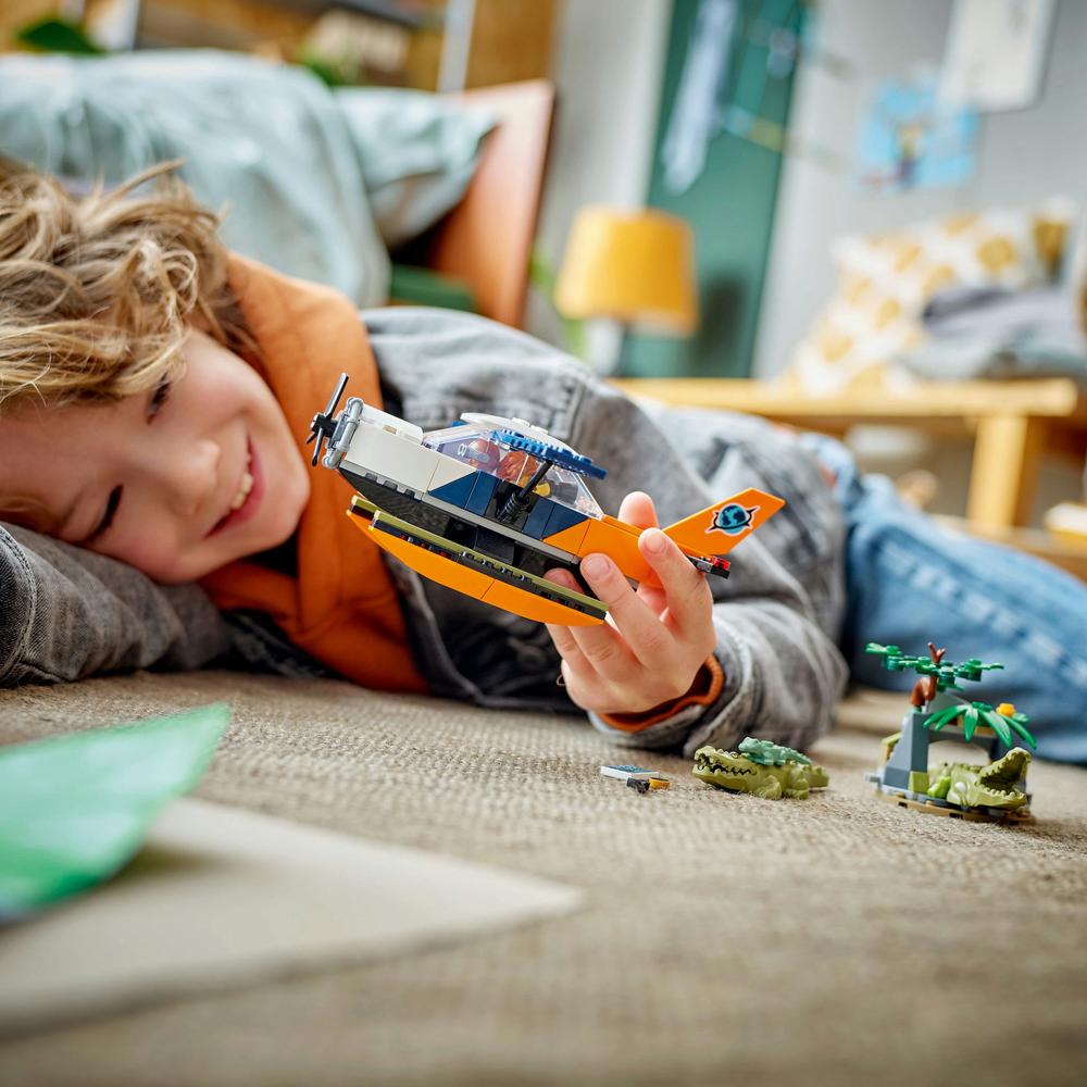 LEGO® Hydroplán na průzkum džungle 60425 Obrázek