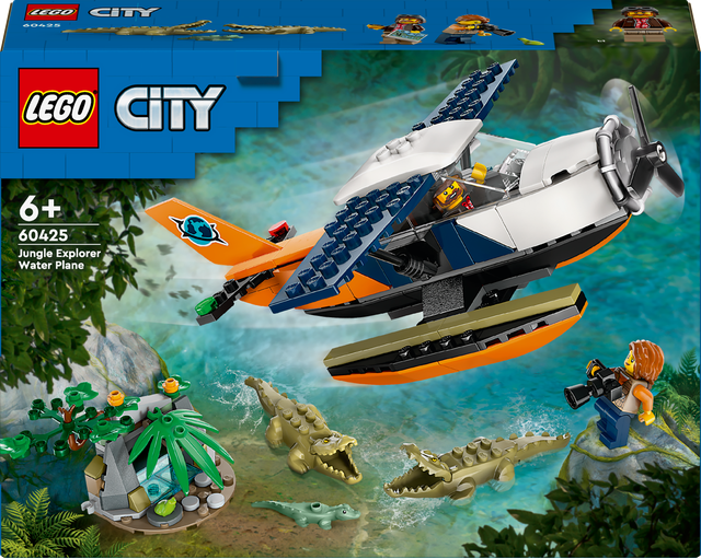 LEGO® Hydroplán na průzkum džungle 60425 Obrázek