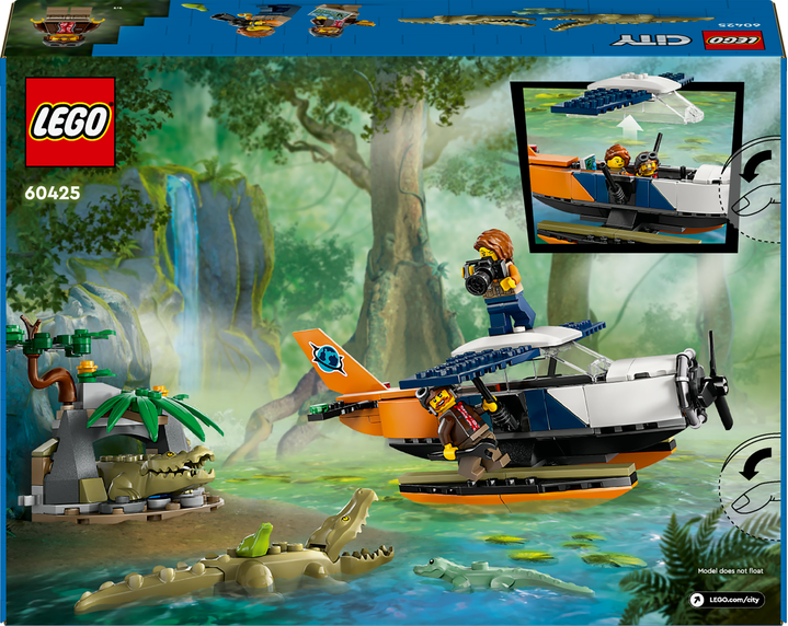LEGO® Hydroplán na průzkum džungle 60425 Obrázek
