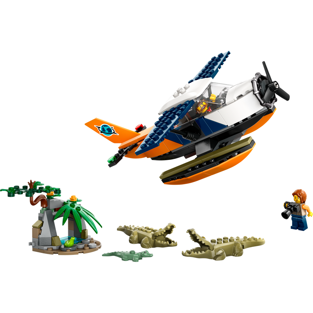LEGO® Hydroplán na průzkum džungle 60425 Obrázek