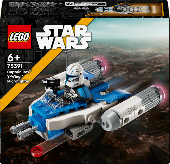 LEGO® Mikrostíhačka Y-wing™ kapitána Rexe 75391 Obrázek