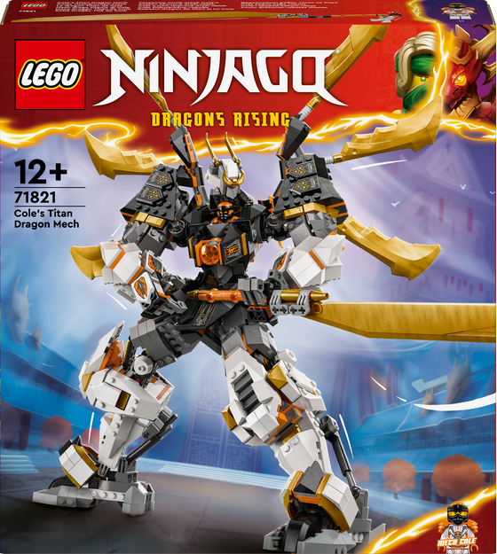 LEGO® Coleův titanový dračí oblek 71821 Obrázek