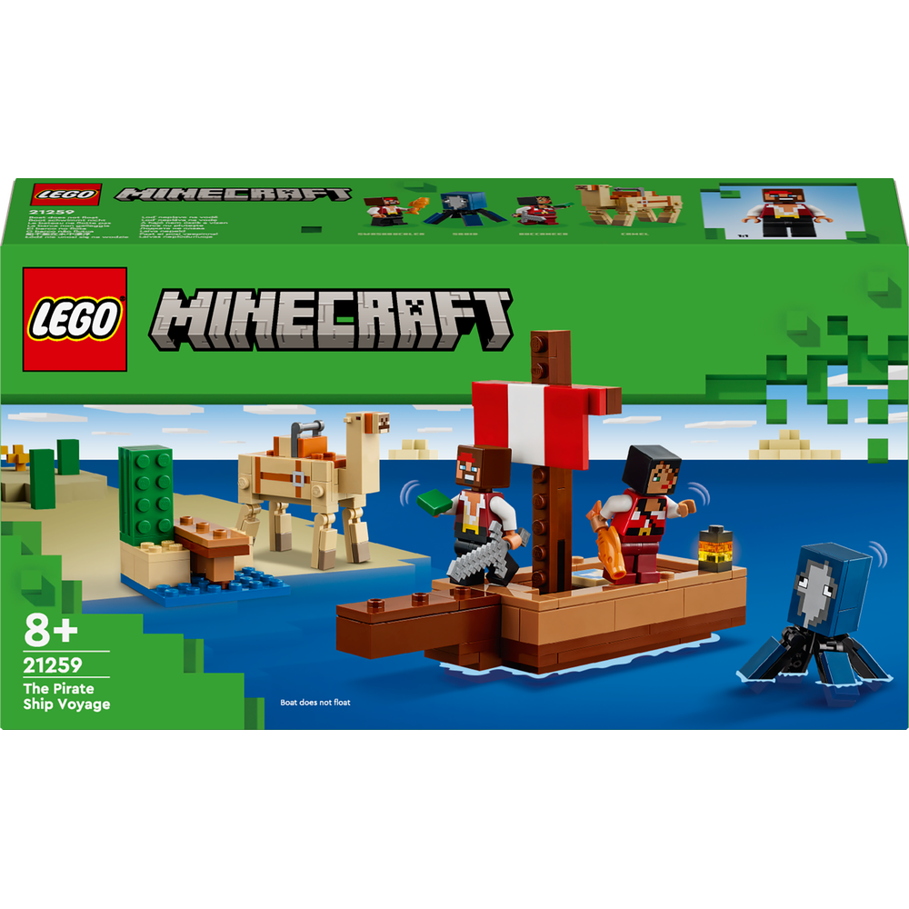 LEGO® Plavba na pirátské lodi 21259 Obrázek