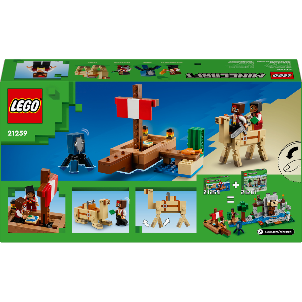 LEGO® Plavba na pirátské lodi 21259 Obrázek