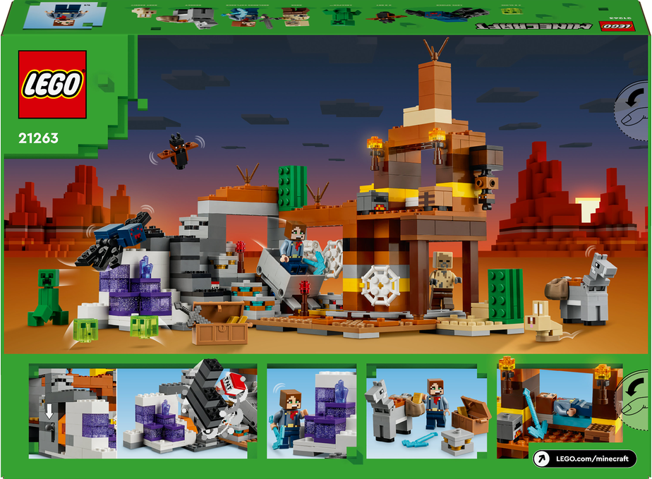LEGO® Důlní šachta v pustině 21263 Obrázek