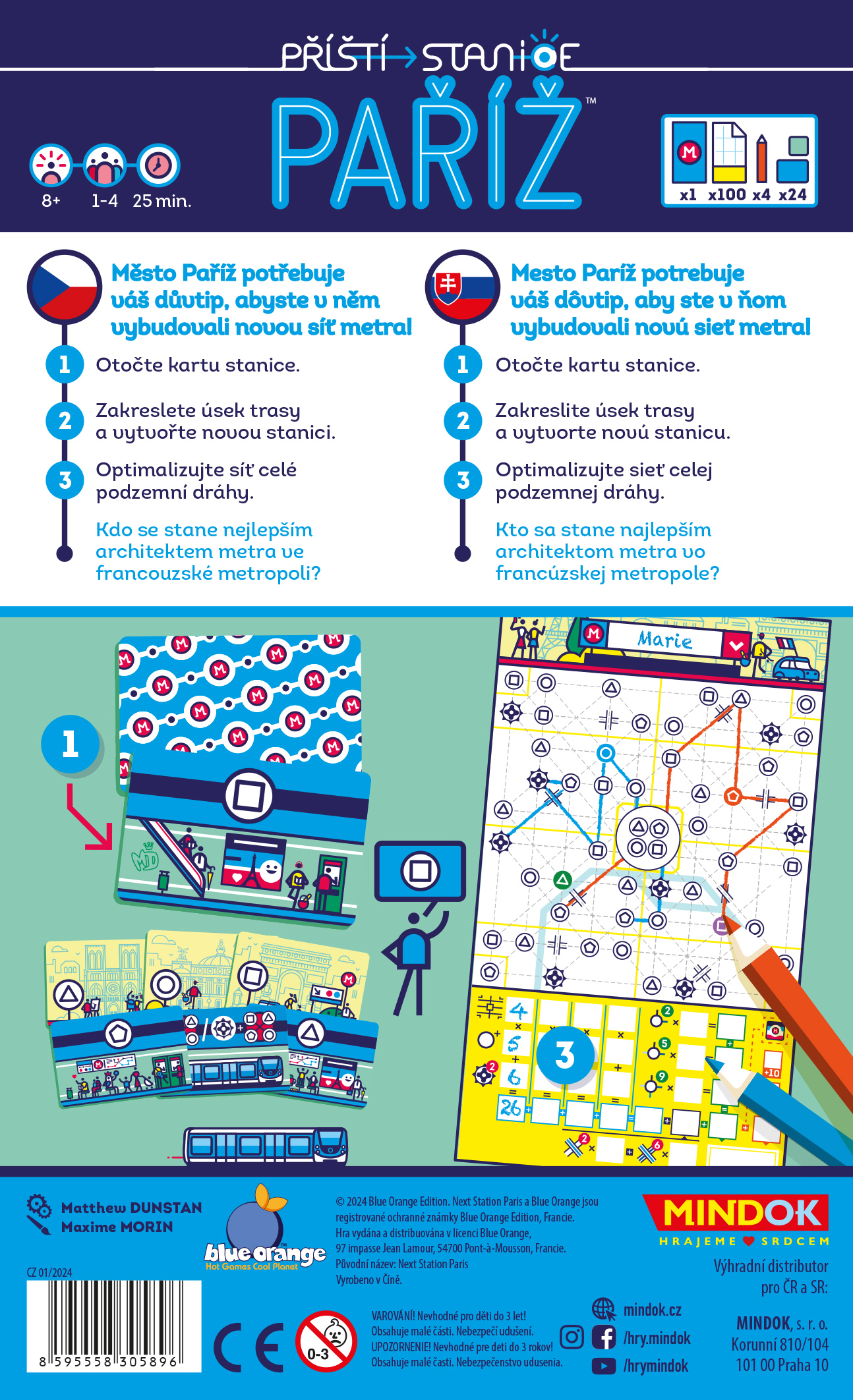 Mindok Příští stanice: Paříž Obrázek