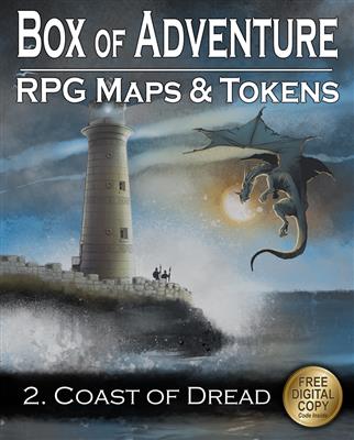 Loke Battle Mats Box Of Adventure – The Coast Of Dread