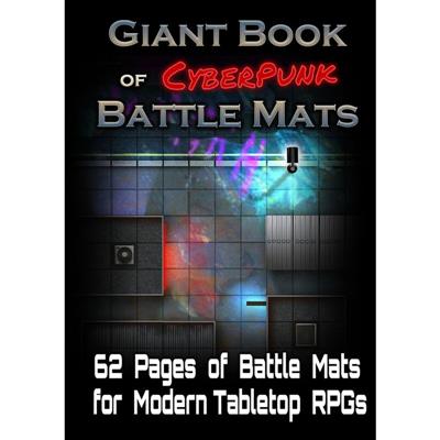 Loke Battle Mats Giant Book of Cyberpunk Battle Mats