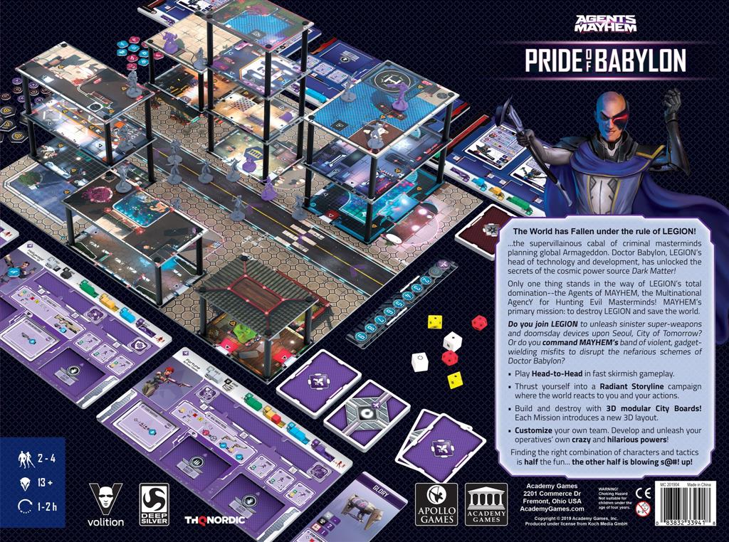 Academy Games Agents of Mayhem: Pride of Babylon Obrázek