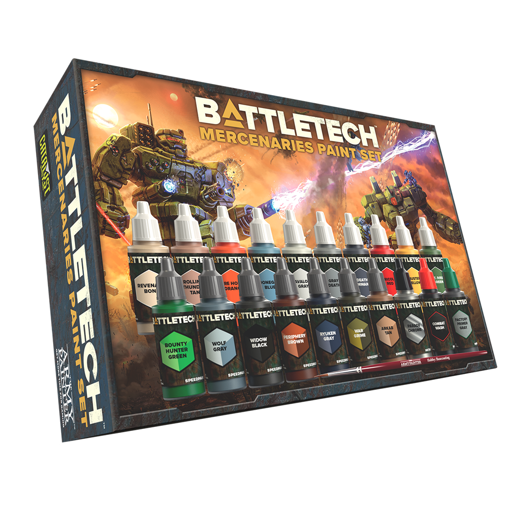 Catalyst Game Labs Battletech Mercenaries Paint Set