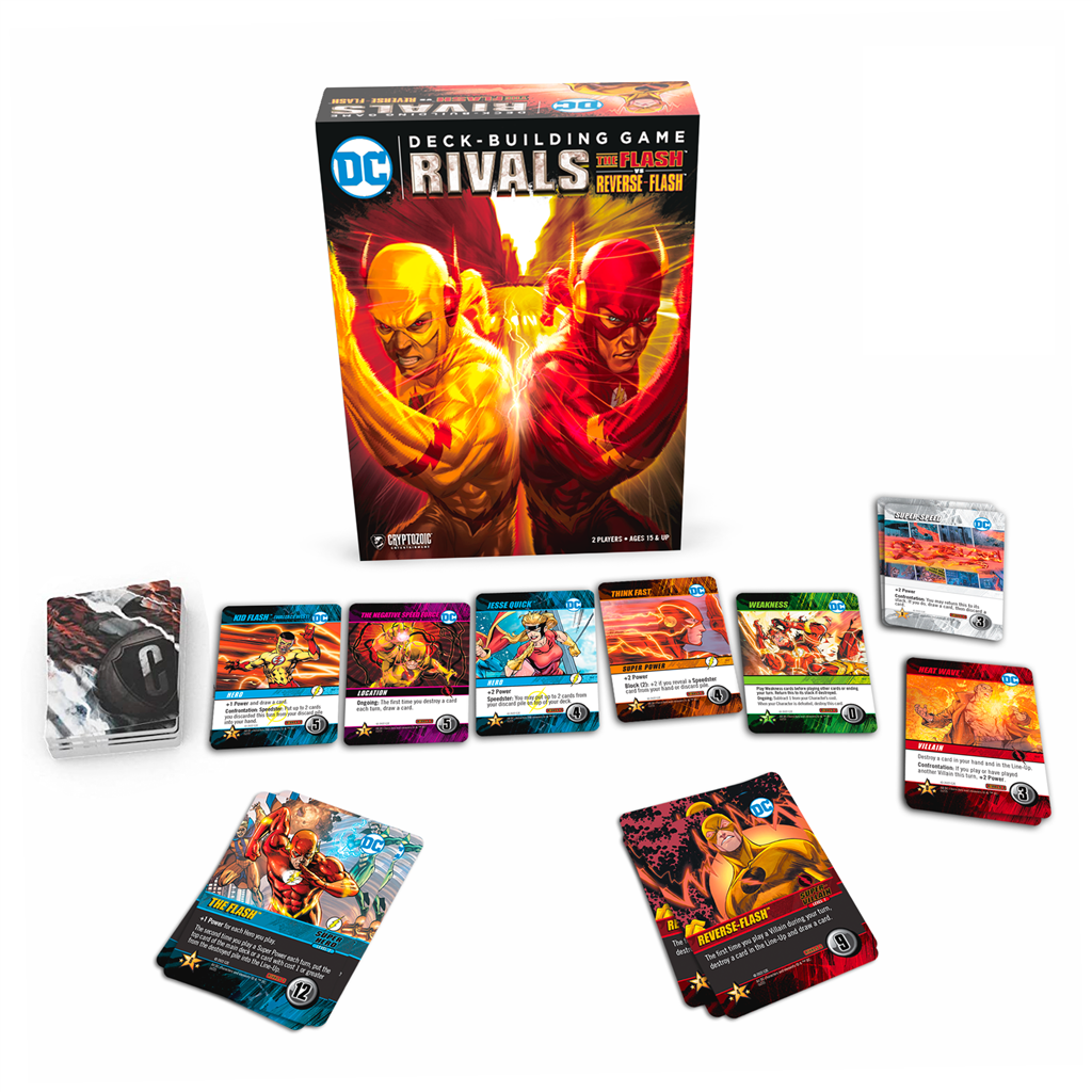 Cryptozoic Entertainment DC Deck-Building Game: Rivals – The Flash vs The Reverse-Flash Obrázek