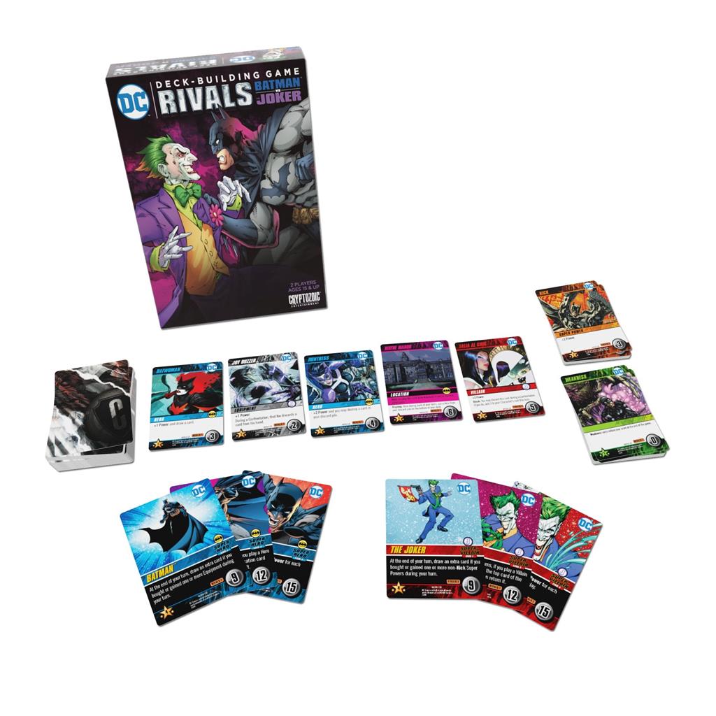 Cryptozoic Entertainment DC Deck-Building Game: Rivals – Batman vs The Joker Obrázek
