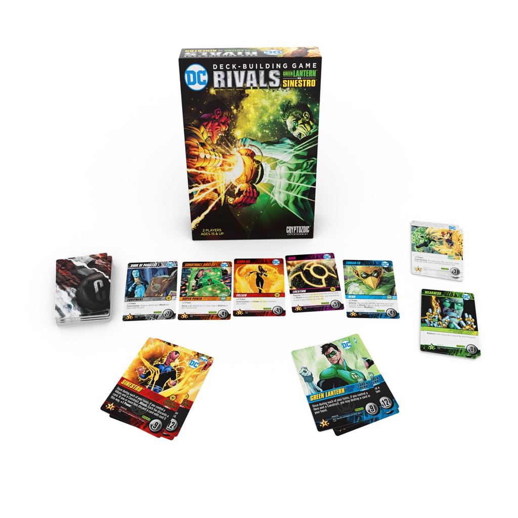 Cryptozoic Entertainment DC Deck-Building Game: Rivals – Green Lantern vs Sinestro Obrázek