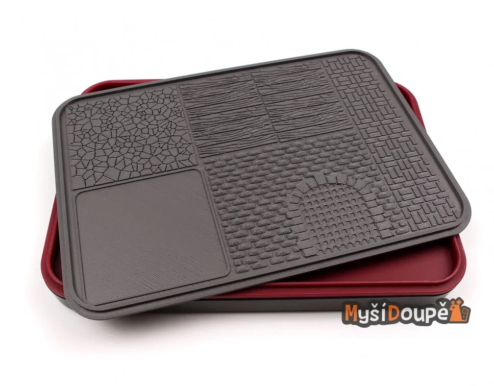 Myší Doupě Paleta pro Dry Brush Obrázek