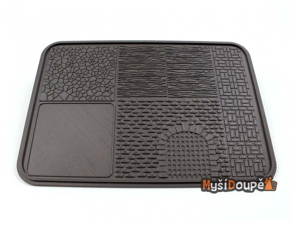 Myší Doupě Paleta pro Dry Brush Obrázek