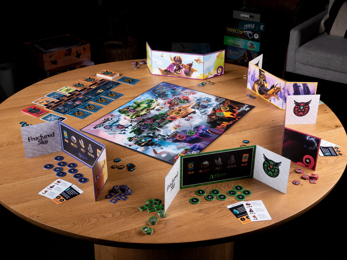 Black Tower Fractured Sky Obrázek