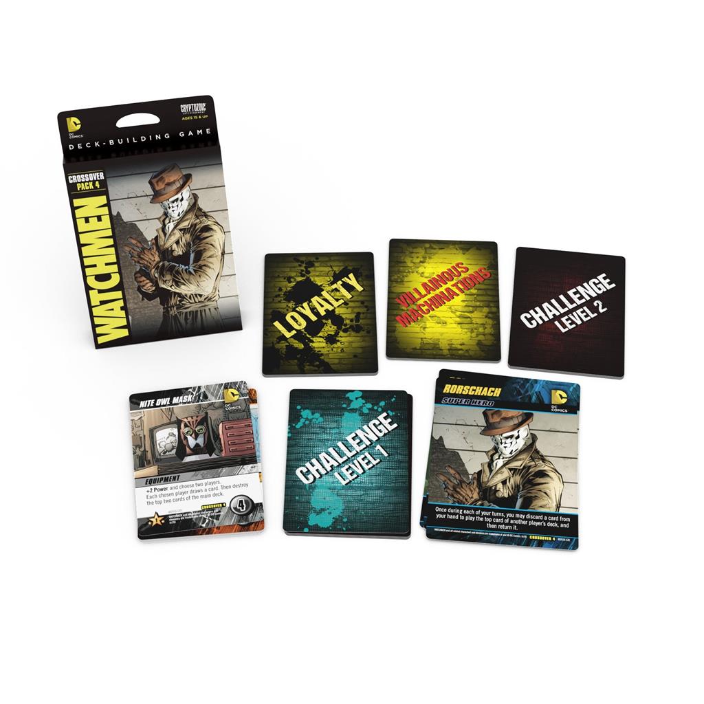 Cryptozoic Entertainment DC Deck-Building Game: Crossover Pack 4 – Watchmen - EN Obrázek