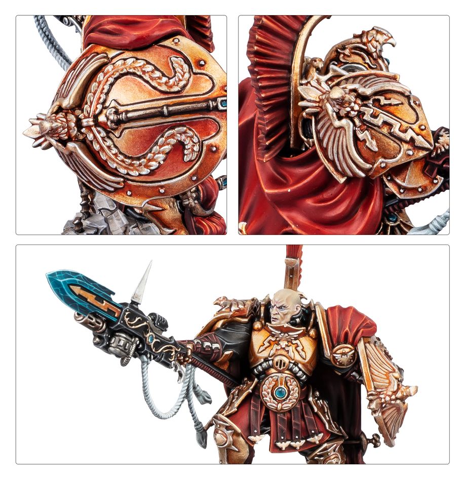 Games Workshop Adeptus Custodes: Shield Captain Obrázek