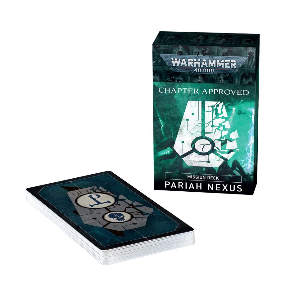 Games Workshop Chapter Approved: Pariah Nexus Mission Deck Obrázek