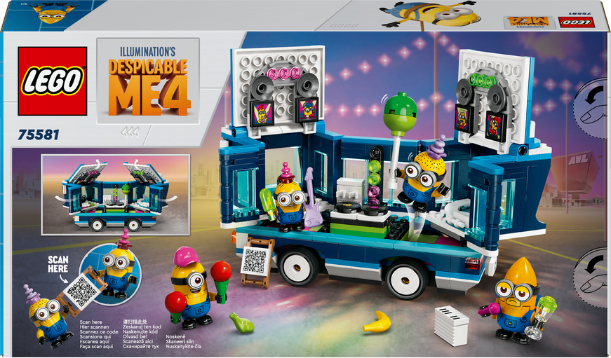 LEGO®  Já, padouch 4 75581 Mimoni a hudební párty autobus Obrázek