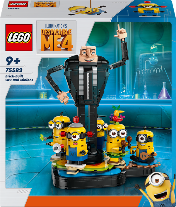 LEGO®  Já, padouch 4 75582 Gru a mimoni z kostek