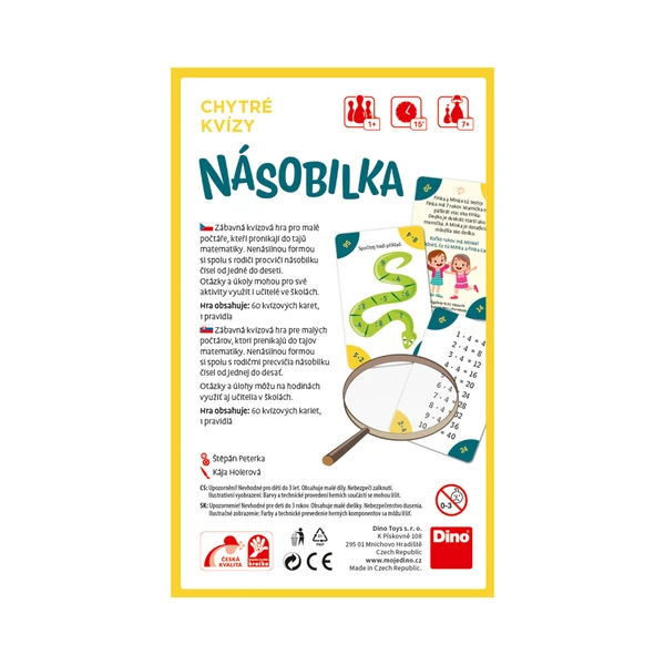 Dino Chytré kvízy - násobilka Obrázek