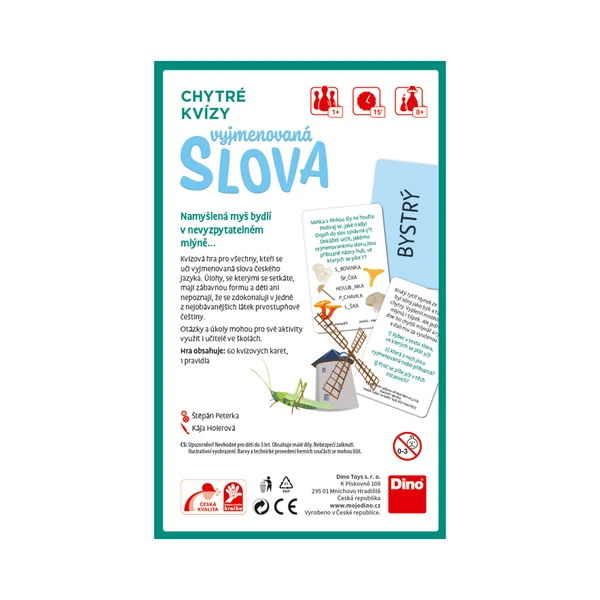 Dino Chytré kvízy - vyjmenovaná slova Obrázek